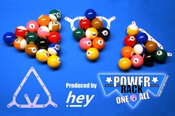 Aufbauhilfe Power Rack für 8-, 9- und 10-Ball - 