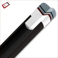 Oberteil, Pool, Cuetec Cynergy CT-15K Carbon, 3/8x14, 21,3mm Joint, 12,5mm
