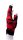 Billiard Glove, Poison Camo 3-Finger, Black-Red, L&XL