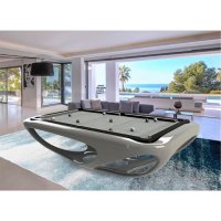 Pool-Billard-Tisch WHITELIGHT, 7,5-Fuß