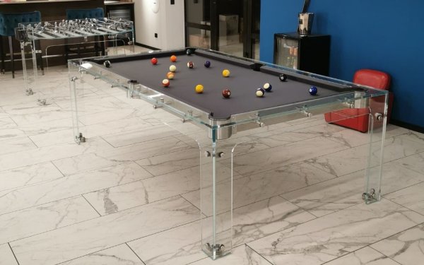 Pool-Billard-Tisch CARAT LIGHT 6,5-Fuß