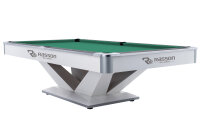 Pool Billardtisch, Rasson Victory II Plus in weiß