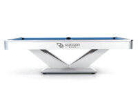 Pool Billardtisch, Rasson Victory II Plus in weiß