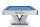 Pool Billardtisch, Rasson Victory II Plus in weiß mit Simonis 760 blaugrün