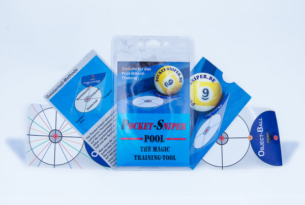 Pocket-Sniper Snooker - Aide à L'entraînement Et à La Visée, Neuf, Pour Améliorer Son Jeu