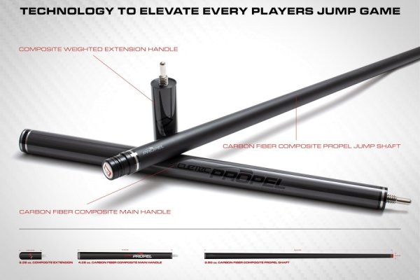 ビリヤード Cuetec Propel Jump(Ghost Edition) Billardqueue, Pool, Cuetec Jump Cynergy Propel, Ghost Edition