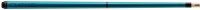Cuetec Pool-Billard-Queue Chroma Hydra, blau, 3/8x14, 12,75 mm
