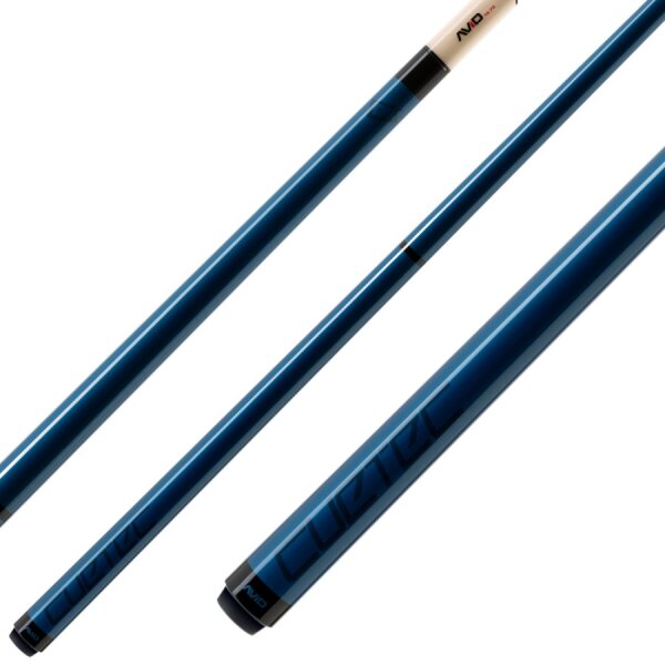 Cuetec Pool-Billard-Queue Chroma Abyss, blau, 3/8x14, 12,75 mm