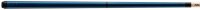 Cuetec Pool-Billard-Queue Chroma Abyss, blau, 3/8x14, 12,75 mm