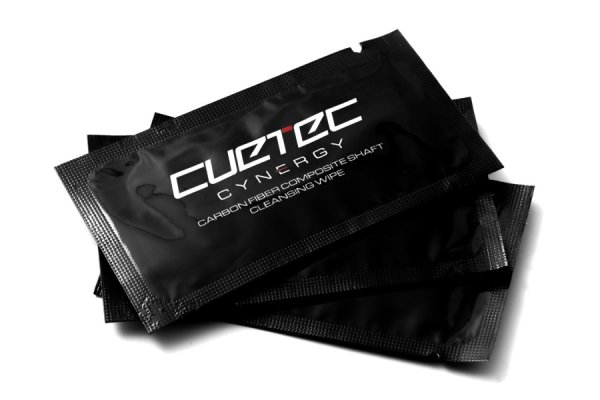 Cuetec Reinigungstücher für Cynergy Carbon Shafts 58er Pack