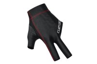 Handschuh, Cuetec Axis, 3-Finger, schwarz-rot, f&uuml;r...