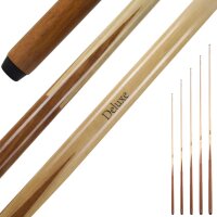 Queue einteilig Deluxe 145cm | 12mm Schraubleder