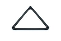 Pool-Billard Dreieck, Aluminium, schwarz, 57,2 mm