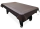 Abdeckplane für 9-Fuß Billard, PVC, schwarz