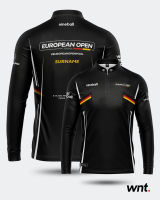 European Open 2023 Langarm-Trikot, schwarz, verschiedene...