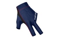Handschuh, Cuetec Axis, 3-Finger, navy-rot, L