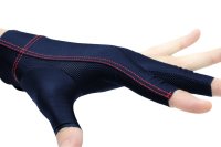 Handschuh, Cuetec Axis, 3-Finger, navy-rot, XL