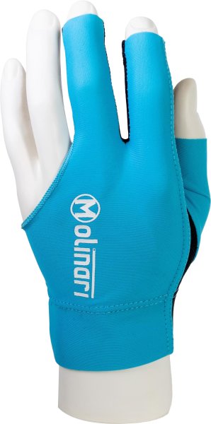 Molinari-Handschuh, cyan, für Rechtshänder, 4 Größen M