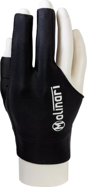 Molinari-Handschuh, schwarz, für Linkshänder, in 4 verschiedenen Größen