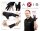 Handschuh, Cuetec Axis, 3-Finger, speed gray, für rechte Hand, S