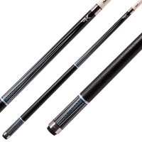 Cuetec Pool-Billard-Queue Opt-X, FK Blue, 3/8x14, verschiedene Durchmesser