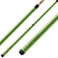 Cuetec Pool-Billard-Queue Chroma Currency, grün, 3/8x14, verschiedene Durchmesser