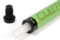 Cuetec Pool-Billard-Queue Chroma Currency, grün, 3/8x14, verschiedene Durchmesser
