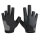 flow 5-Finger-Handschuh, schwarz, für Linkshänder, in 3 verschiedenen Größen