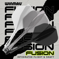 Flights Winmau Fusion Black Intermediate 28mm 8783
