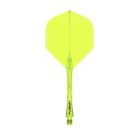 Flights Winmau Fusion Yellow medium 34mm 8787