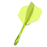 Flights Winmau Fusion Yellow medium 34mm 8787