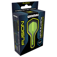 Flights Winmau Fusion Yellow medium 34mm 8787