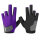 flow 5-Finger-Handschuh, lila, für Rechtshänder, in 5 verschiedenen Größen S
