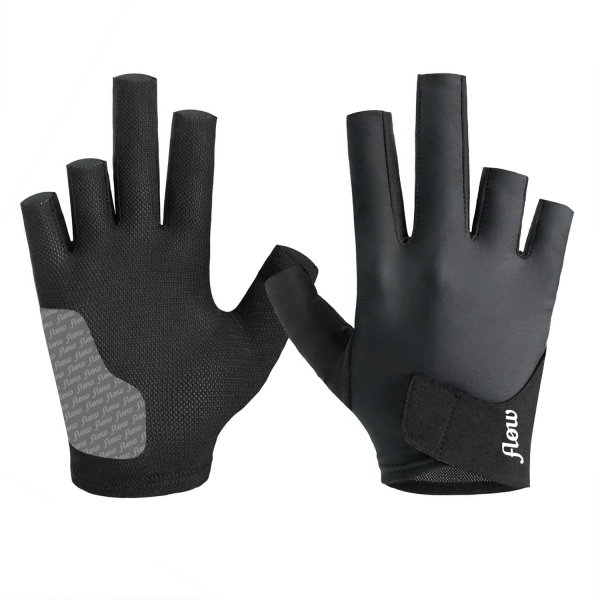 flow 5-Finger-Handschuh, schwarz, für Linkshänder, in 3 verschiedenen Größen XXL