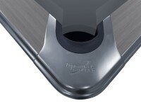 Billardtisch, Pool, Dynamic IV, 9 ft. (Fuß), hellgrau, Simonis 860 royalblau