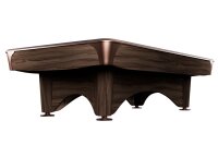 Billardtisch, Pool, Dynamic IV, modern-braun, 9 ft.(Fuß) mit Tuch nach Wahl