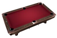 Billardtisch, Pool, Dynamic IV, modern-braun, 8 ft. (Fuß) mit Tuch nach Wahl
