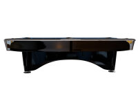 Billardtisch, Pool, Dynamic IV, glänzend schwarz 9 ft.(Fuß) mit Tuch nach Wahl