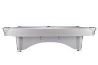 Billardtisch, Pool, Dynamic IV, glänzend-weiß 9 ft.(Fuß) mit Tuch nach Wahl
