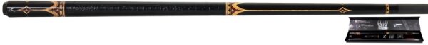 Billardqueue, Pool, EVO Crown Maxbing Edition, Royal Black Leather Komplettset, 12.5mm, Radial