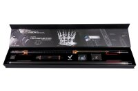 Billardqueue, Pool, EVO Crown Maxbing Edition, Royal Black Leather Komplettset, 12.5mm, Radial