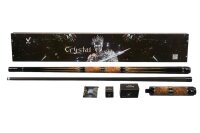 Billardqueue, Pool, EVO Crystal Maxbing Edition, Ember Vein Komplettset, 12.5mm, Radial