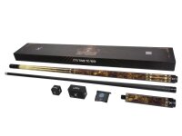 Billardqueue, Pool, EVO Royale Maxbing Edition, Gilded Oak Komplettset, 12.5mm, 3/8x10