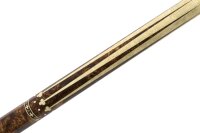 Billardqueue, Pool, EVO Royale Maxbing Edition, Gilded Oak Komplettset, 12.5mm, 3/8x10
