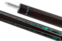 Billardqueue, Pool, EVO Luna Maxbing Edition, Malachite Eclipse Komplettset, 12.5mm, 3/8x10
