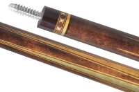 Billardqueue, Pool, EVO Luna Maxbing Edition, Golden Crest Komplettset, 12.5mm, 3/8x10