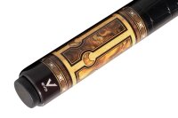 Billardqueue, Pool, EVO Luna Maxbing Edition, Golden Crest Komplettset, 12.5mm, 3/8x10