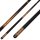 Billardqueue, Pool, EVO Luna Maxbing Edition, Golden Crest Komplettset, 12.5mm, 3/8x10