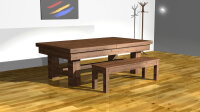 Billardtisch Madison Natur