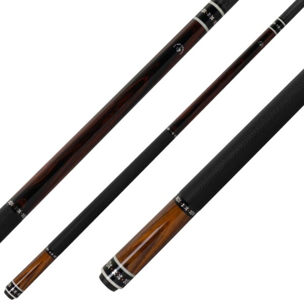 Billardqueue, Pool, AceDragon Eterna-2, Carbon Oberteil, Ledergriffband, 12.5mm, Radial